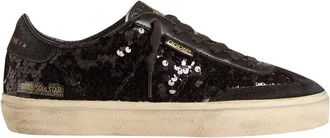 Golden Goose Soul-Star Paillettes Leather Sneaker