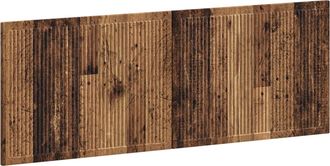 vidaXL Cabecero Montada En La Pared Ede Madera Envejecida Vidaxl
