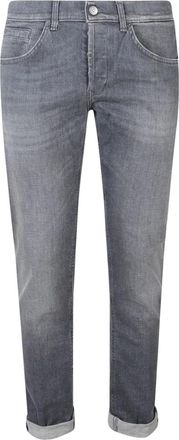 Dondup George Jeans - Heren - Slim Fit Jeans - Grijs - W33 - Denim - Jeans