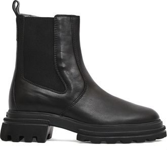 Hogan Smooth Leather Chelsea Boots