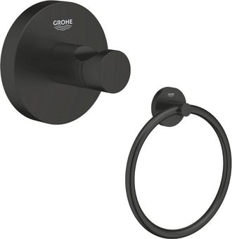 GROHE Patère murale Grohe Start noir mat