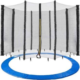 OEM Red Para Trampol&iacute;n De 244 Cm, Red Protectora Para Trampolines De 6 Barras, Resistente A Los Rayos Uv