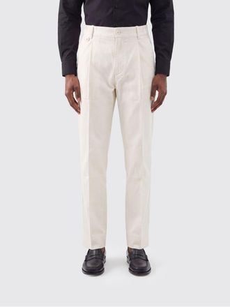 Jacquemus The Croisi&egrave;re Straight-Leg Cotton-Blend Chino Trousers with Pleats