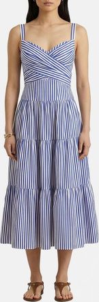 Lauren Ralph Lauren Abito midi Lauren Ralph Lauren in cotone a righe