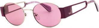 Max & Co. MO0071 14Z Shiny Light Ruthenium/Purple