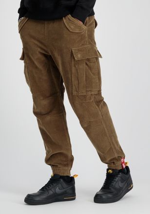 Alpha Industries Cargohose ALPHA INDUSTRIES Airman Cord, Herren, Gr. L, Normalgr&ouml;ssen, beige (sand), Obermaterial: 100% Baumwolle; Futter: 100% Baumwolle, Hosen Cargoh