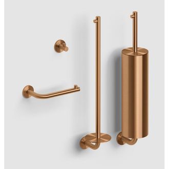 Clou Kaldur toilet accessoireset brons geborsteld PVD