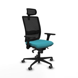 Piqueras y Crespo Silla De Oficina Piqueras Y Crespo Haches Negro Espuma Alta Densidad