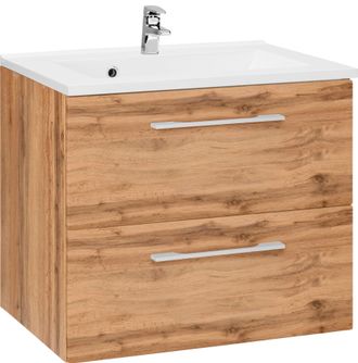 WELLTIME Waschbeckenunterschrank »Soria« Badmöbel, Waschtisch inkl. Waschbecken, Breite 60 cm