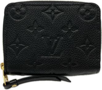 Louis Vuitton Monogram Empreinte Black Leather Coin Purse/Coin Case (Pre-Owned)