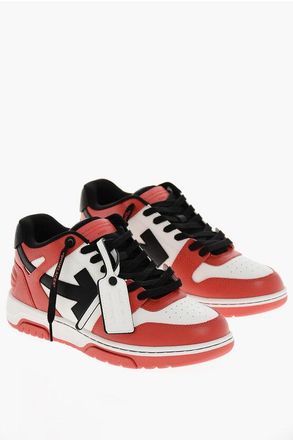 Off-white Sneakers Mid OUT OF OFFICE in Pelle Bicolore taglia 44,5