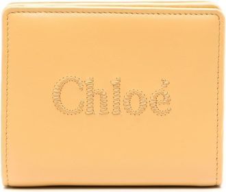 Chloé Sense wallet - women - Calf Leather - One Size - Yellow