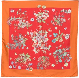 Mantero 1902 Floral-print Silk Scarf