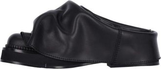 The Attico Mini Robin Sabot - Black