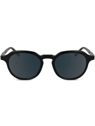 Calvin Klein pantos-frame sunglasses - Black