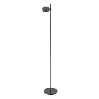 Zafferano L&aacute;mpara pie led negro recargable regulable 1 m&oacute;dulo zafferano