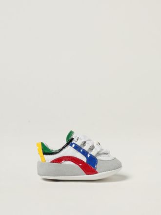 Dsquared2 Sneakers in pelle e camoscio