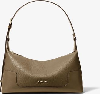 Michael Kors Teddi Medium Textured Slouch Shouder Bag