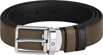 Montblanc Reversible Leather 30mm Everyday Buckle Belt