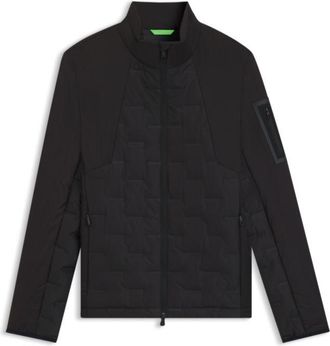 BOSS Cropped down jacket with water-repellent finish