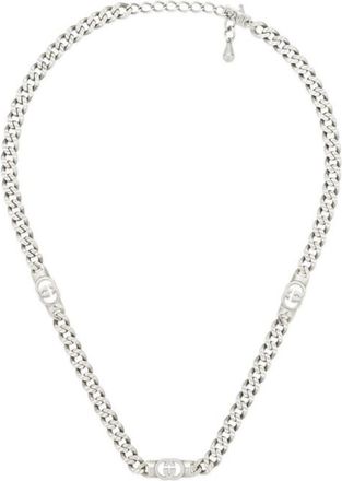 Gucci Interlocking G Chunky Curb Chain Necklace - YBB853967001