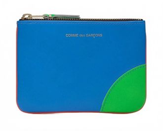 Comme Des Gar&ccedil;ons Womens Top Zip Wallet In Multicolor