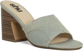 Shushop Elsy Slide Sandal in Light Denim at Nordstrom Rack, Size 8.5