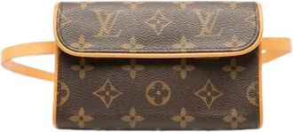 Louis Vuitton Pre-owned Belt Bags, female, Brown, Size: ONE SIZE Pre-owned Pochette Florentine