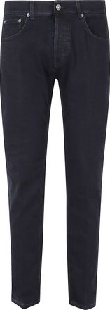 Dondup Blue Black Dian Tapered Leg Skinny Pants