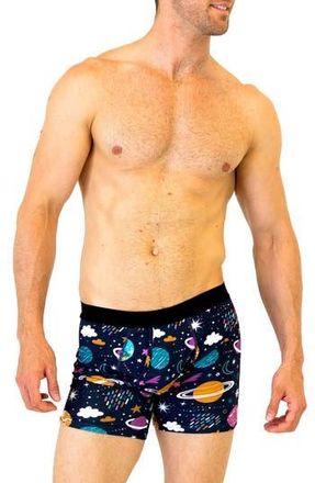 Warriors & Scholars Planets Boxer Briefs in Blue at Nordstrom Rack, Size Xxx-Large