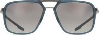 Porsche Design P8934 B Mens Sunglasses Blue Size 59