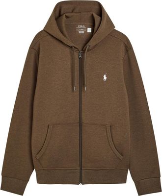 Polo Ralph Lauren Hooded Cotton-blend Sweatshirt - Brown - Xxl