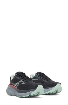 Saucony Guide 19 Running Shoe in Black/Calm at Nordstrom, Size 10.5