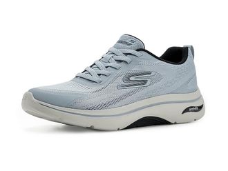 Skechers Go Walk Arch-Fit 2.0 Hands Free Slip-In Mens Walking Shoes Gray/Black : 10.5 D - Medium, Synthetic