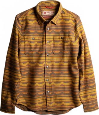 Iron And Resin Mens Powathan Shirt In Yellow