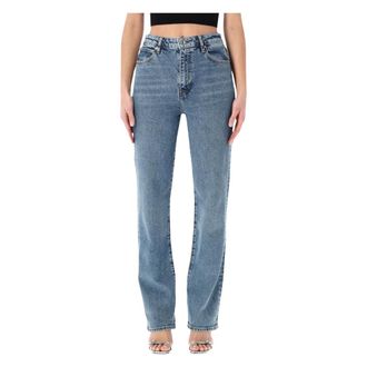 Frame Denim Jeans, Dames, Blauw, W26, Katoen, The Ruler Jeans