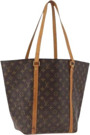 Louis Vuitton Pre-owned Tote Bags, female, Brown, Size: ONE SIZE Pre-owned Vintage Monogram Tote Bag