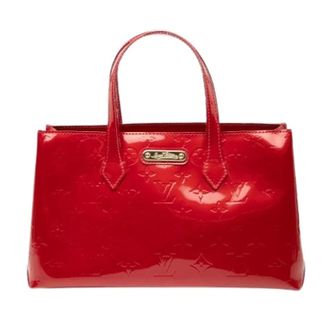 Louis Vuitton Pre-owned Handbags, female, Red, Size: ONE SIZE Pre-owned The Wilshire PM