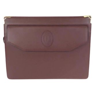 Cartier Pre-owned Vintage Clutch - unisex - Cartier Vintage - Vintage Clutches - Red - ONE SIZE - Pre-owned