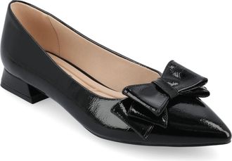 Journee Collection Women & apos;s Ophelia Medium and Wide Width Dress Flats