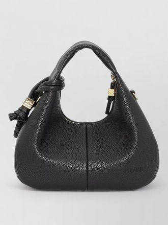 Ganni mini hobo faux leather mini shoulder bag
