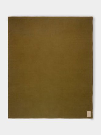 Studio Shamshiri Handwoven Cashmere Double-Faced King-Size Bed Blanket (118in/3m x 98.5in/2.5m)