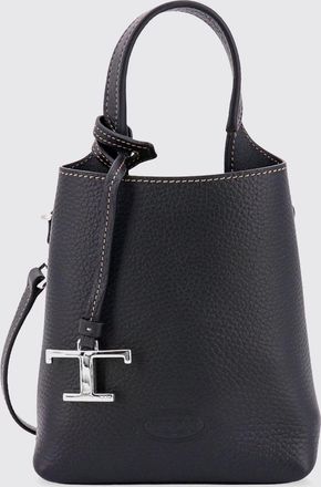 Tod's Mini borsa a mano in pelle martellata con charm logato