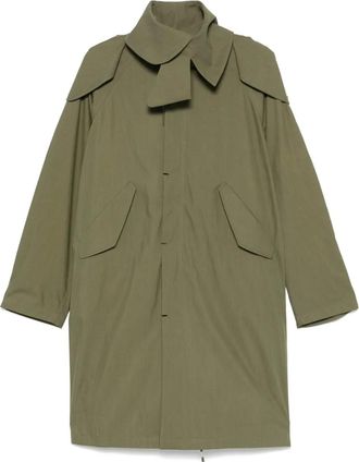 Post Archive Faction (PAF) Parka con cappuccio - Verde
