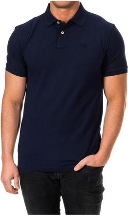Hackett Poloshirt - Heren - Polos - Blauw - XS - Katoen - Tops