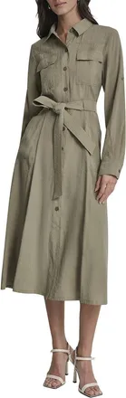 DKNY Dkny Roll Tab Fuji Cargo Dress