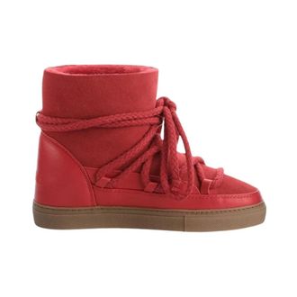 INUIKII Classic Boot - Dames - Winterlaarzen - Rood - 37 EU - Wol - Schoenen