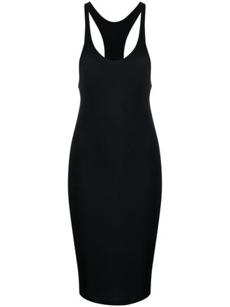 Isabel Marant Tory ribbed tank dress - women - Cotton - S - Black