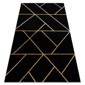 RugsX RugsX Emerald Rug in Black | Size: 140 cm x 190 cm
