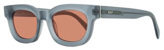 Retro Superfuture Unisex Retro Oval Sunglasses Sempre ZQ3 Matte Stoned 52mm